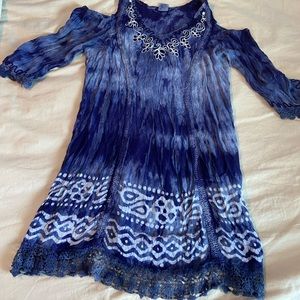 Blue women’s dress